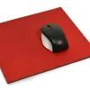 Mouse pad, leather, 28.0 x 25.0 cm, red - 4