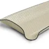 Valet tray rectangular, leather woven look, 32 x 13 cm, pearl - 2
