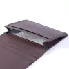 Card Wallet, 3 cc, Kollektion  1977, leather, bifold, brown - 3
