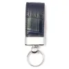Key Ring, alligator leather, dark blue