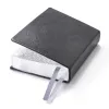 Pocket Daily Planner 2027 - One Day Per Page - Cowhide Leather - Verona Brown - 9.5 x 13 c - 4