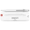 Caran d'Ache 849 Pop Line Ballpoint Pen, gift box, white