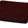 LEGENDÄR DRYNK Set of Coasters, leather, dark brown - 3