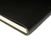 Notebook with Soft Cover, 96 pages, leather, A4, black - 4