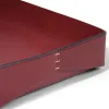 Desk Organiser Tray Stitch, A4, leather, burgundy - 4
