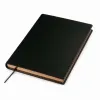Guest Book with Gilt Edges, 144 pages, leather, A4, black - 4