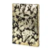 Daily Planner 2027 Black Gold Leather