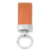 Key Ring Adri, leather, orange