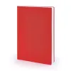 Notebook A4, linen, Red, ruled