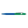 Caran d'Ache 849 Paul Smith 4 Ballp. Pen, cobalt/emerald - 5