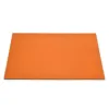 Desk Pad, leather, 60 x 40 cm, orange