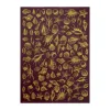 Wrapping paper shells aubergine 50 x 70 cm, 3 sheets