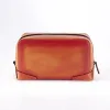 Toiletry Bag Porto Cervo, leather, orange - 2