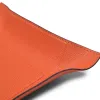 Valet tray square, leather, 20 x 20 cm, mango - 2