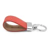 Key Ring, stingray leather, coral - 2