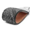 Key Ring, python leather, dark grey - 4