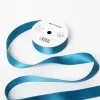 Satin ribbon, Width 25mm, Saphir