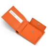 Wallet with Coin Pocket Adri,  leather, orange - 2