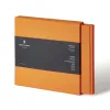 Guest Book 180 pages orange linen 