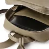 Adri Leather Backpack – Taupe - 3