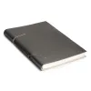 Sketchbook Quadernone, leather, large, dark grey - 3