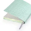 Notebook A5, leather, Wild Mint, dotted - 3