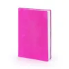 Notebook A5, leather, Brushed Pink, blank