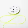 Satin ribbon, Width 3mm, Neon Green