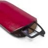 Glasses Case, leather, medium, red - 2