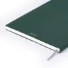 Notebook A4, linen, Green, dotted - 3