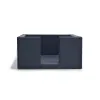 Note Box, leather, square, dark blue - 3