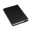 Book cover A5 for LEUCHTTURM1917 notebooks, leather, black - 4