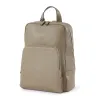 Adri Leather Backpack – Taupe