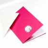 Greeting card quail egg pure pink - 2
