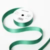 Satin ribbon, Width 25mm, Emerald