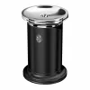 El Casco cylinder pencil sharpener M435 black/chrome