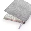 Notebook A5, leather, Silver, dotted - 2