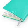 Notebook A5, leather, Mint, blank - 3