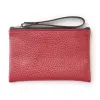 Bethge - Clutch Adri - Leather - Pouch - Zip - dark red - 2