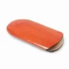 Glasses Case, leather, medium, orange