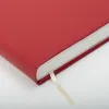 Konsul weekly calendar 2026 faux leather TeBeskin ruby red - 5