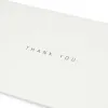 Greeting card thank you BlancBlanc mini - 2