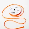 Satin ribbon, Width 6mm, Neon Orange