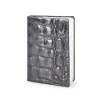 Pocket Daily Planner 2027 - One Day Per Page - Leather - Wild Black - 9.5 x 13 cm