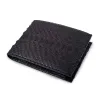 Wallet with Coin Pocket, python leather, wide, black - 5