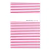 Greeting card Birthday Stripes neon pink