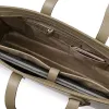 Business Shopper Tote Bag – Taupe Leather - 2