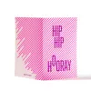 Greeting Card "Hip Hip Hooray" Lines	  - 4