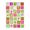 Wrapping paper Pop Art B-Day neon 50 x 70 cm, 3 sheets