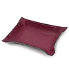 Valet tray rectangular, nappa leather, 21 x 15 cm, bordeaux - 4